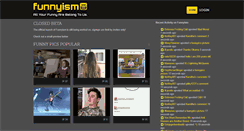 Desktop Screenshot of funnyism.com